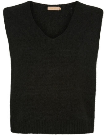 Marta Du Chateau Dame Vest Mdcmarlene 5114 Black
