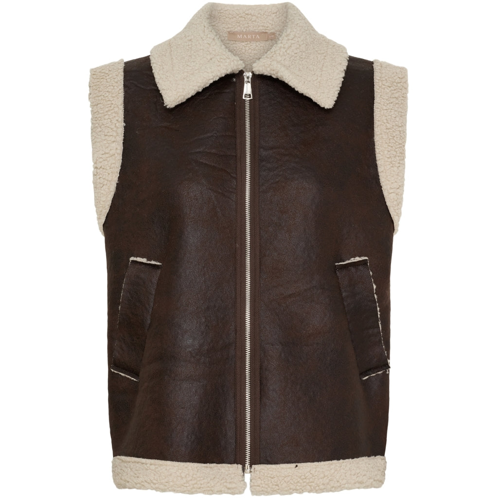 Marta Du Chateau Dame Vest Mdcvalley 248347 Moro15