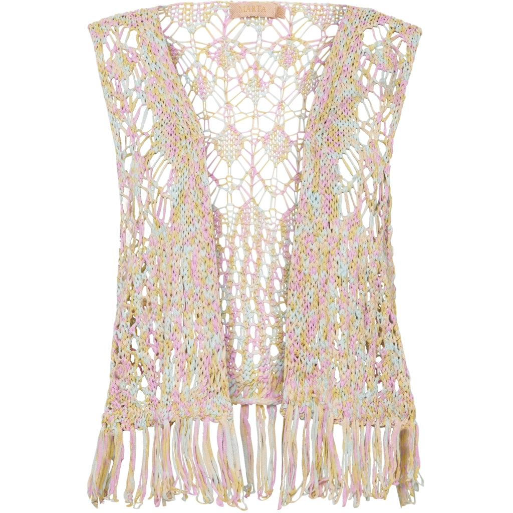 Marta Du Chateau Dame Vest 473 Multi Rose