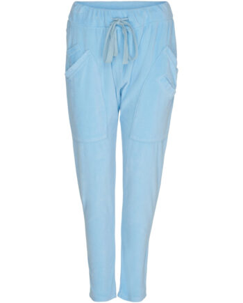 Marta Du Chateau Velour Bukser 68139 Blue