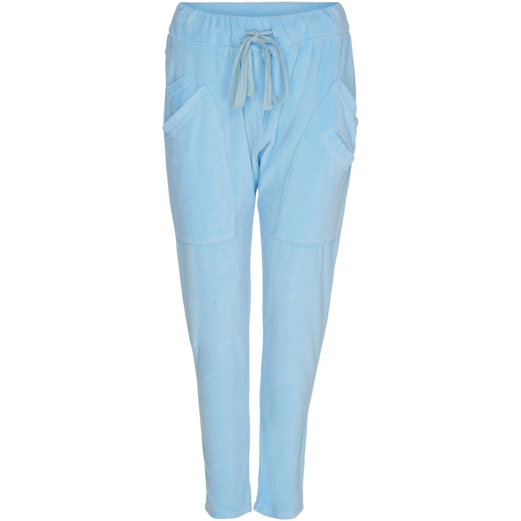 Marta Du Chateau Velour Bukser 68139 Blue