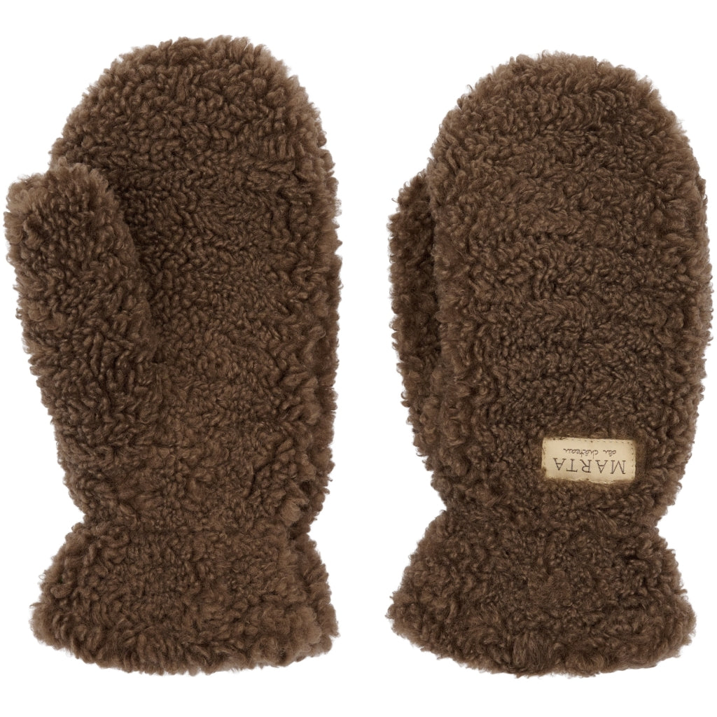 Marta Teddy Dame Luffer 48744 Dk Brown