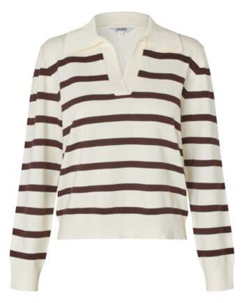 Mbym Bluse Sika-  Java Sugar Stripe