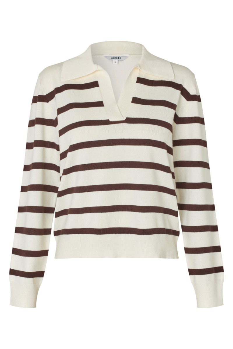 Mbym Bluse Sika- Java Sugar Stripe