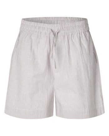 Mbym Shorts Meris-  Cinder White Stripe