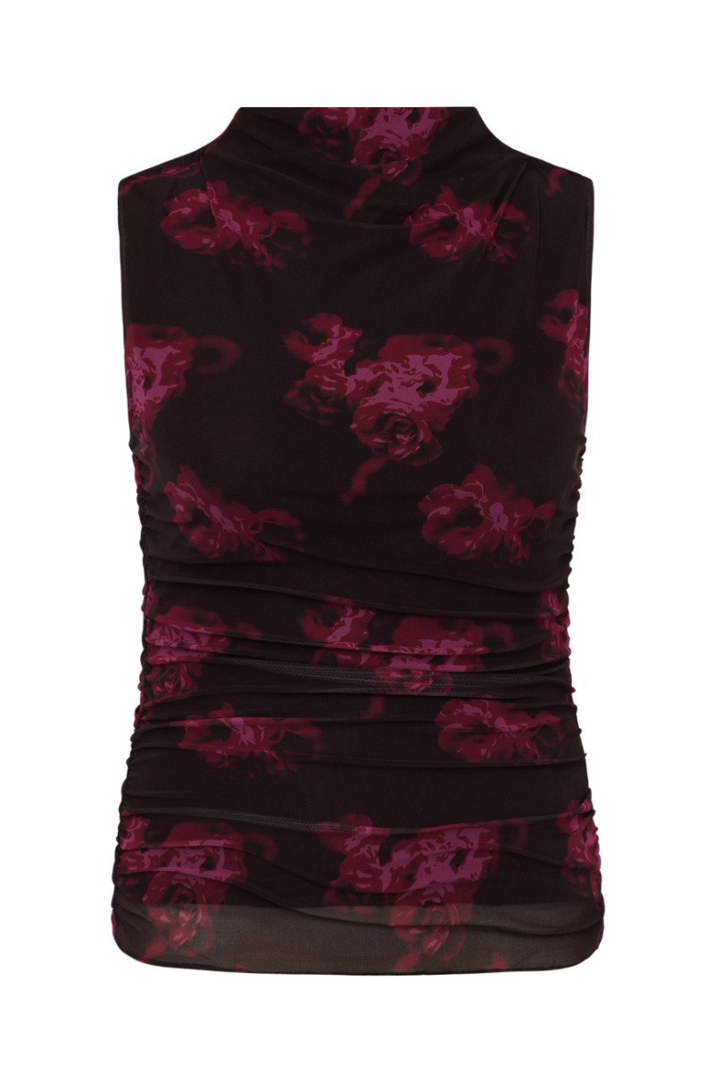 Mbym Top Marceline- Dark Florella Print