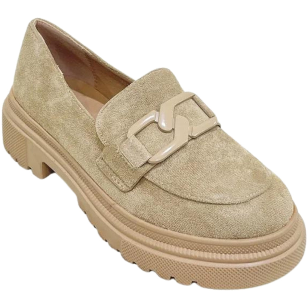 Mette Dame Loafers Hx21 Kaki