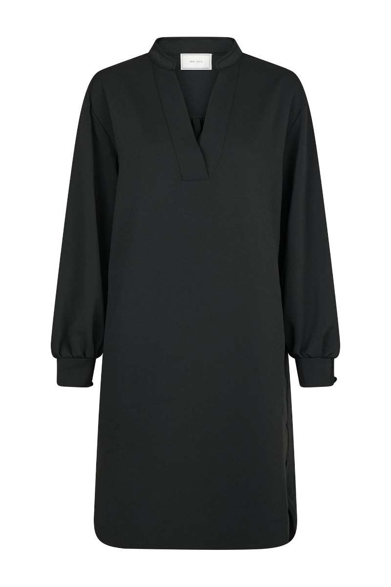 Neo Noir Kjole Lexia Crepe Dress Black