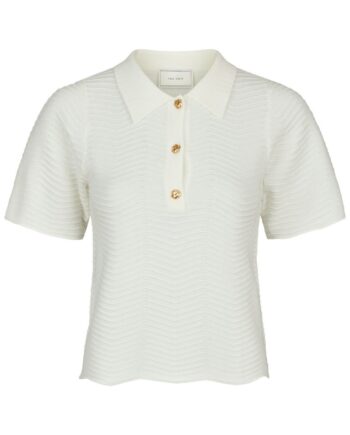 Neo Noir  -shirt Soko Wave Knit Tee Off White