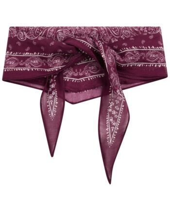 Neo Noir Tørklæde Kinessa Paisley Scarf Bordeaux