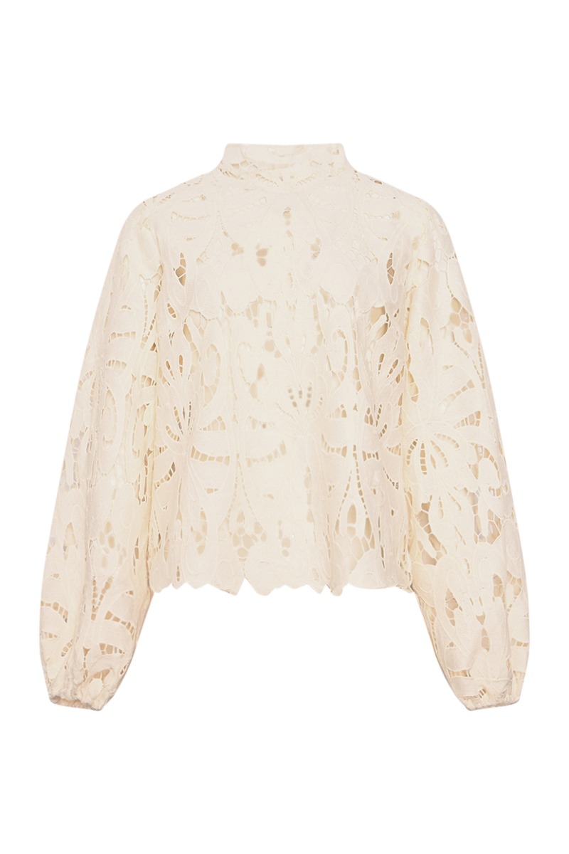 Noella Bluse Kimika Blouse Ivory
