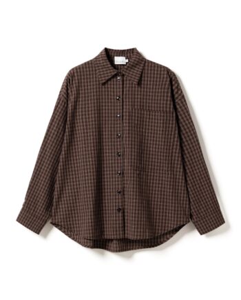 Noella Bluse Lisa Shirt Cari Brown Check