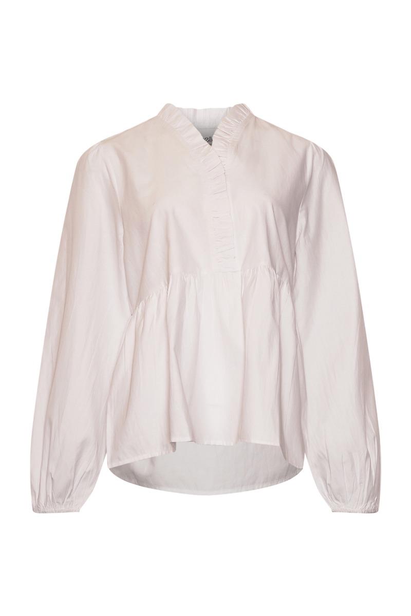 Noella Bluse Matti Blouse White