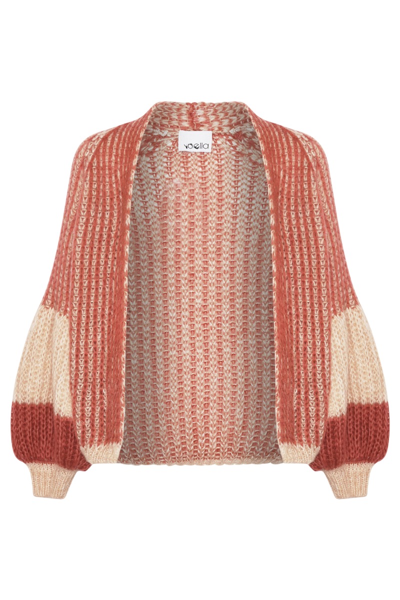 Noella Cardigan Liana Knit Cardigan Rose Cream