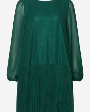 Noella Kjole Dagmar Lurex Dress Green