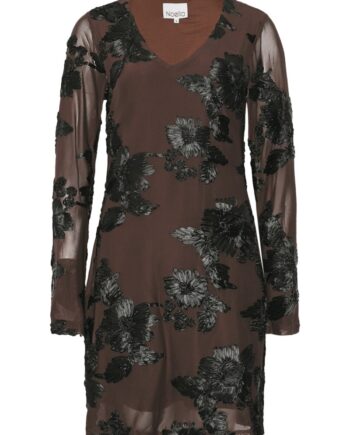 Noella Kjole Joanette Dress Chocolate Black