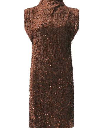 Noella Kjole Kali Dress Chocolate Brown