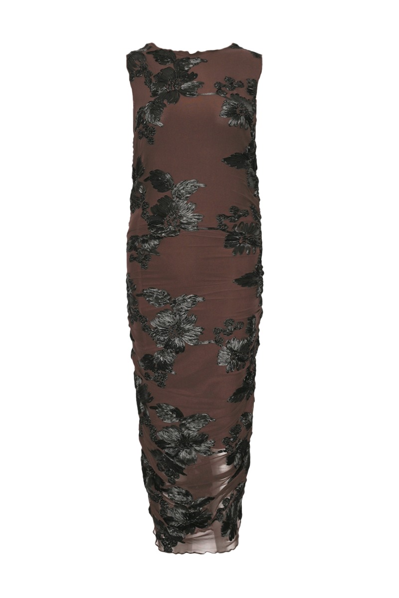 Noella Kjole Lavinia Dress Chocolate Black