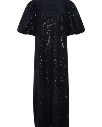 Noella Kjole Scarlet Long Dress Black