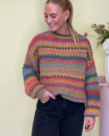 Noella Strik Gio Knit Sweater Candy Mix