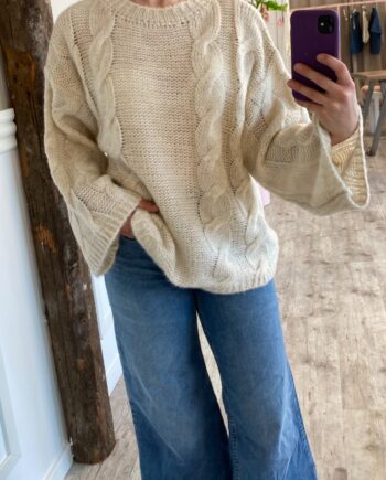 Noella Strik Lyza Knit Ivory