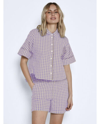 Noisy May Dame Shorts Nmjonna Pastel Lilac