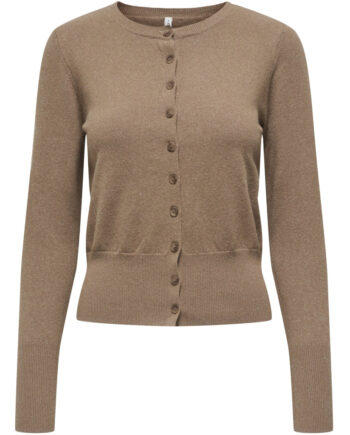 Only Dame Cardigan Onlama Toasted Coconut Button