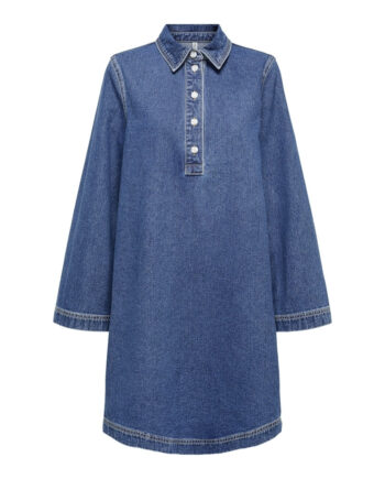 Only Dame Kjole Onlfreya Medium Blue Denim