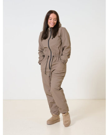 Only Dame Padded Rainsuit Onlphilippa Walnut