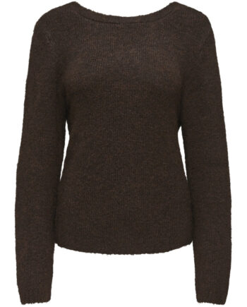 Only Dame Pullover Onlzaggie Seal Brown