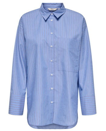 Only Dame Skjorte Onlmaia Blue