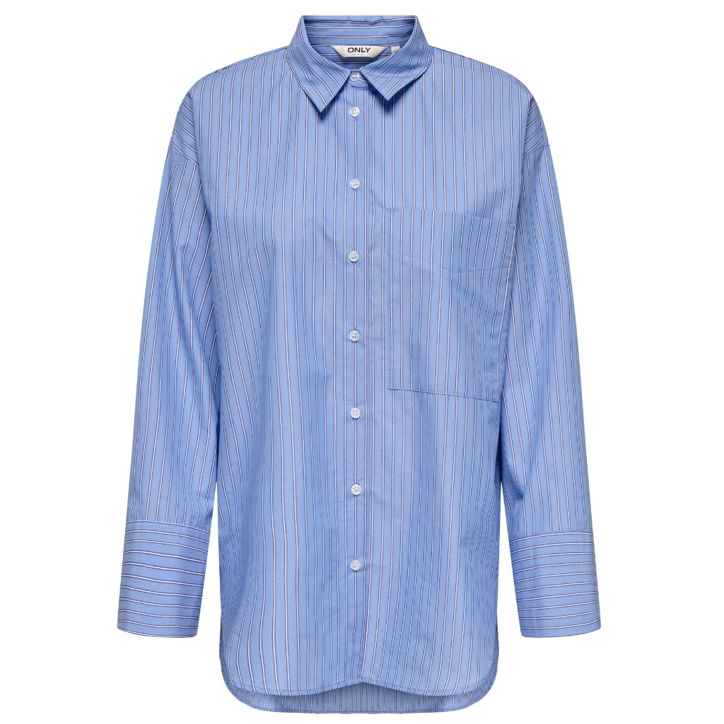 Only Dame Skjorte Onlmaia Blue