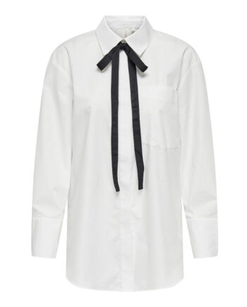Only Dame Skjorte Onlmoco Bright White