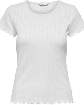 Only Dame Top Onlcarlotta White
