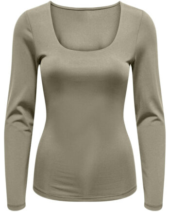 Only Dame Top Onlea Spray Green