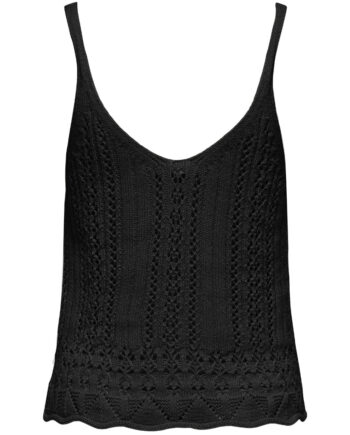 Only Dame Top Onllyzet Black