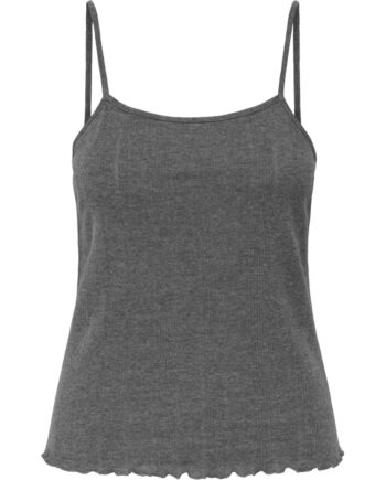 Only Dame Top Onltenna Dark Grey Melange