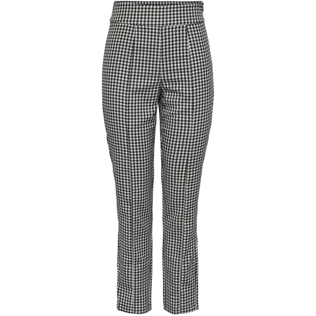 Pieces Bukser Pcastrid Bright White Check