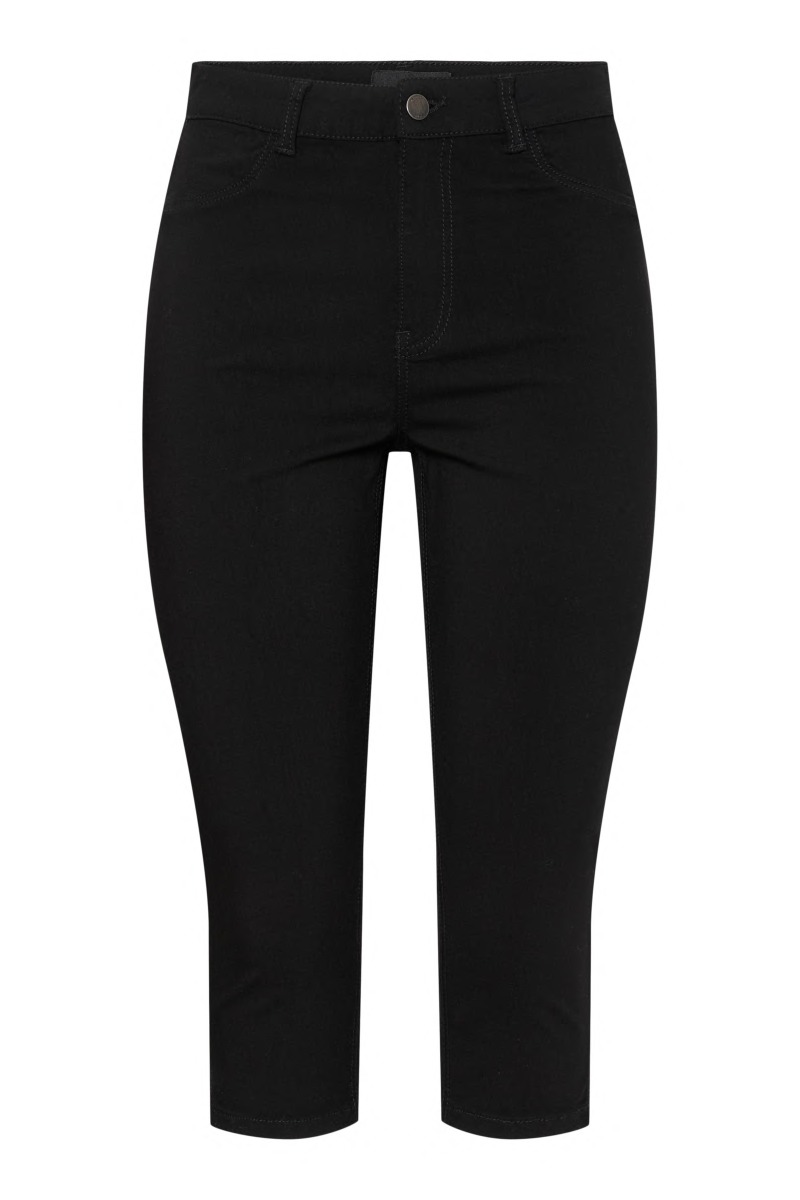 Pieces Bukser Skinwear Capri Pants Black