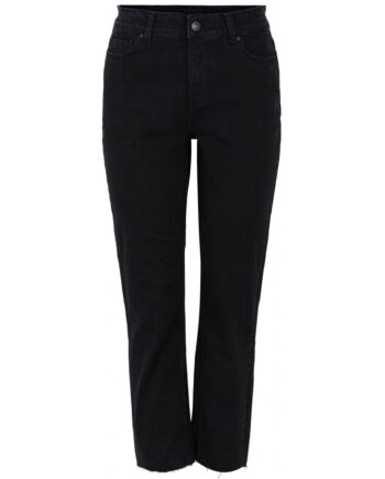 Pieces Dame Bukser Pcluna Black