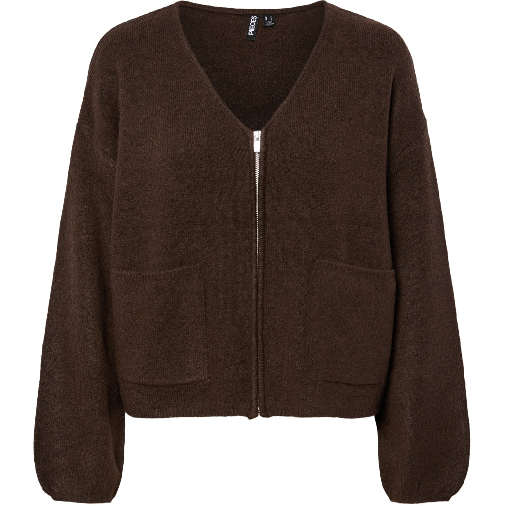 Pieces Dame Cardigan Pcjunna Hot Fudge