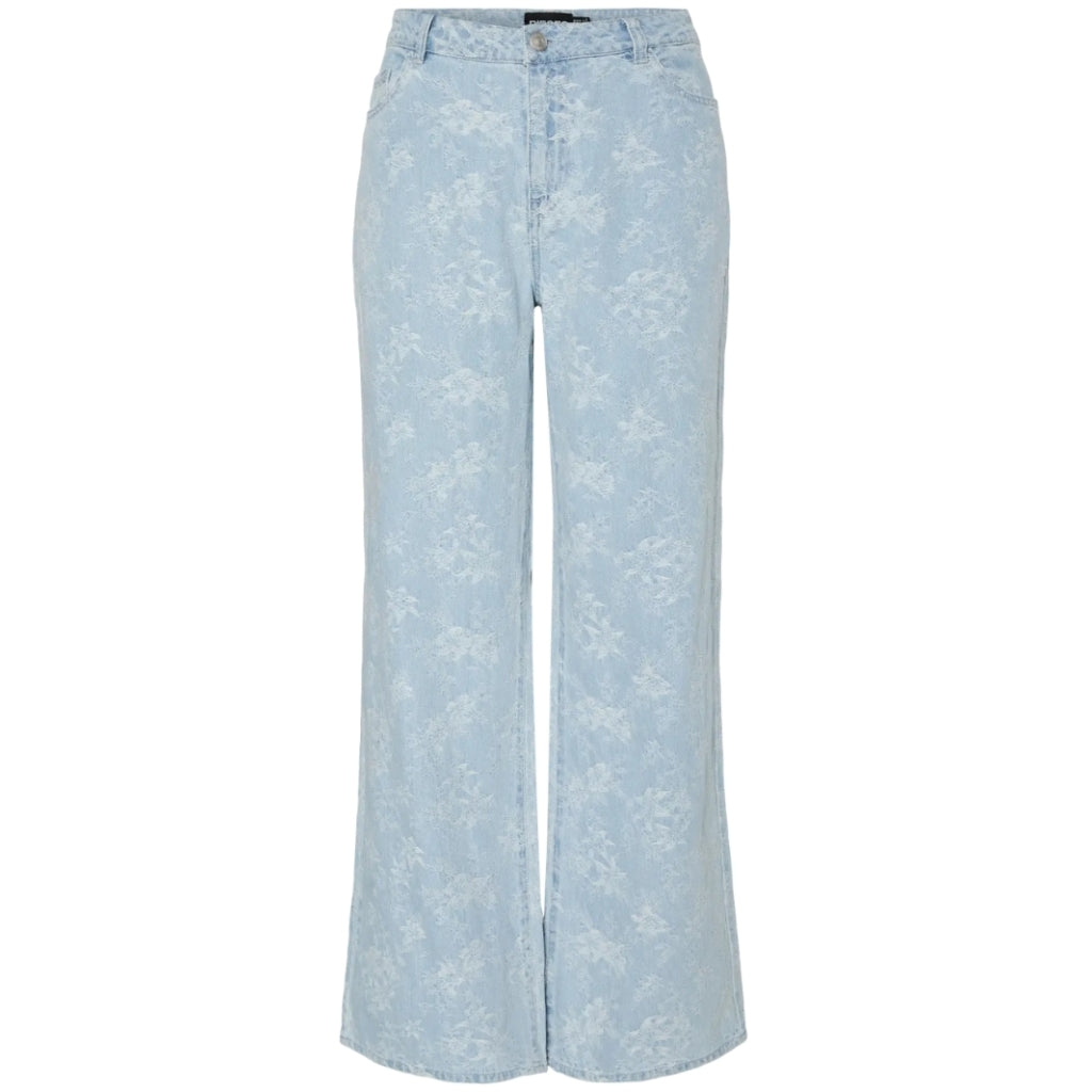 Pieces Dame Jeans Pcfeline Light Blue Denim