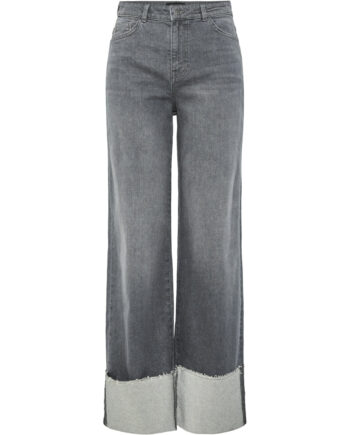 Pieces Dame Jeans Pcpil Grey Denim