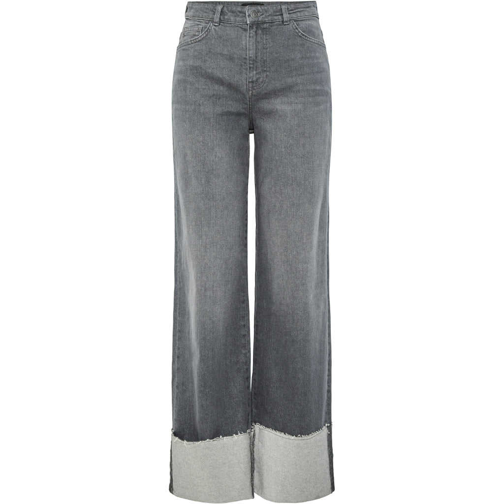 Pieces Dame Jeans Pcpil Grey Denim