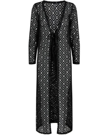 Pieces Dame Kimono Pcvita Black