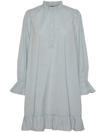 Pieces Dame Kjole Pcassra Blue Bell Bright White