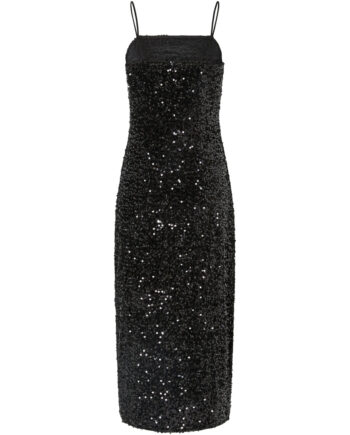 Pieces Dame Kjole Pckam Black Black Sequins