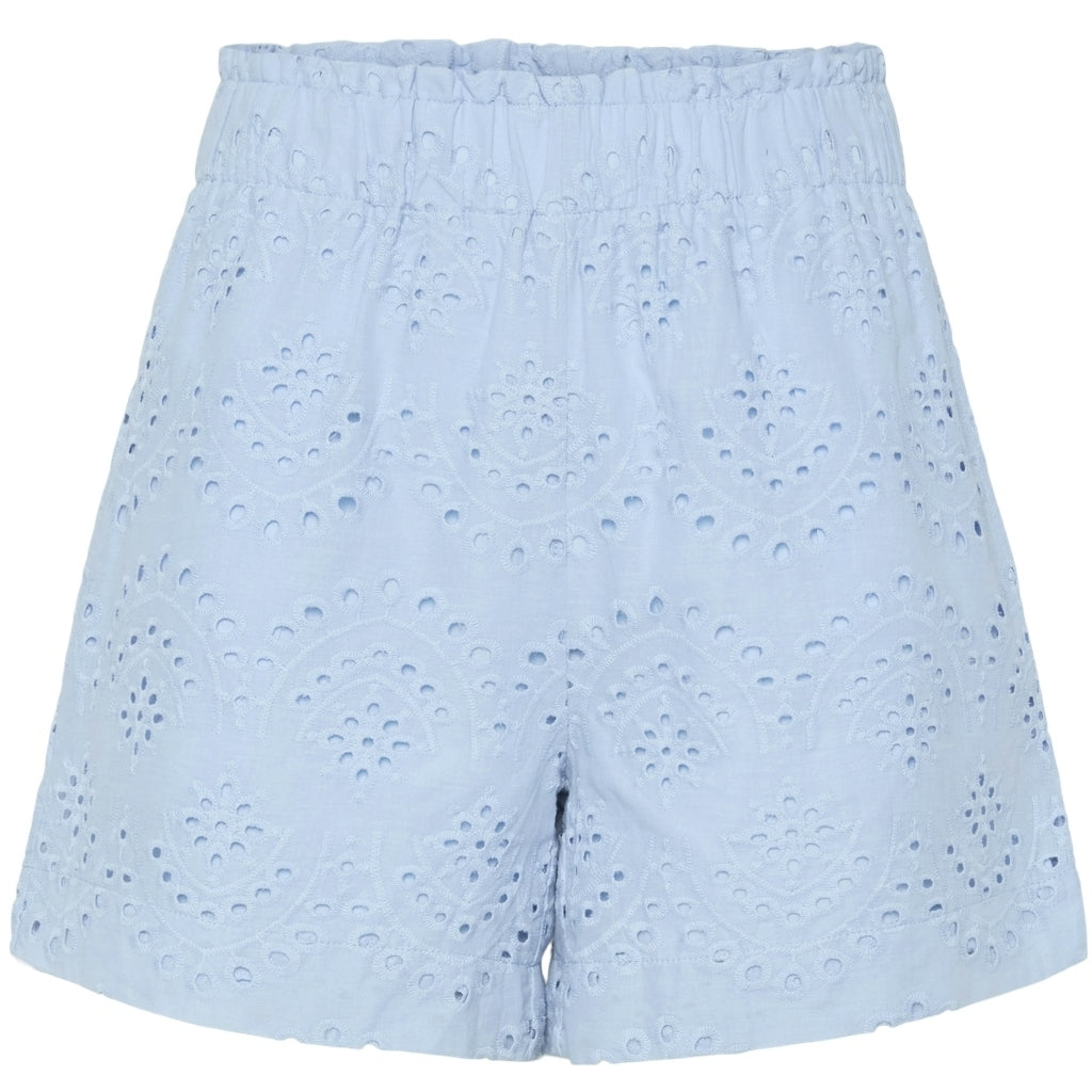 Pieces Dame Shorts Pcvilde Cashmere Blue
