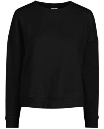 Pieces Dame Sweatshirt Pcchilli Black