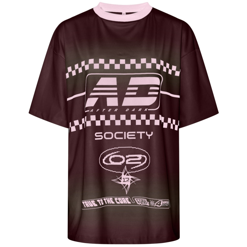 Pieces Dame -shirt Pcdalula Tawny Port Chicory Coffee